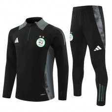 24-25 Algeria Mens Black Training Technical Tracksuit