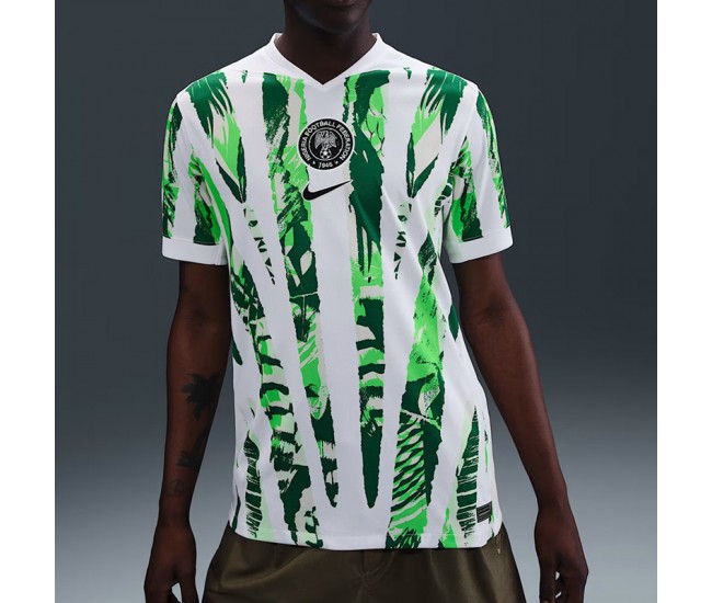 25-26 Nigeria Mens Away Soccer Jersey