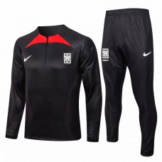 2022-23 South Korea Black Training Technical Soccer Tracksuit