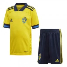 Sweden Home Kit 2020 2021 - Kids