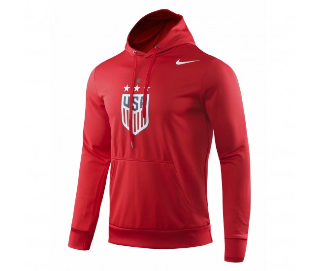 USA Nike 4 Star Red Hoodie 2019 2020