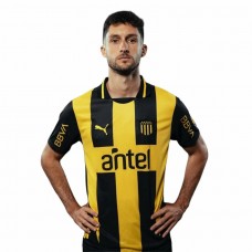 25-26 Club Atletico Penarol Mens Home Soccer Jersey 