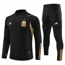 24-25 Argentina Black Training Technical Soccer Tracksuit