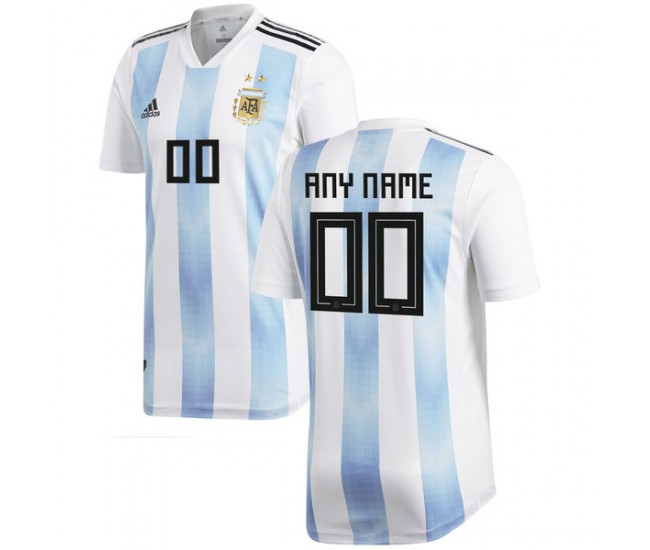 Argentina National Team adidas 2018 Home Custom Jersey