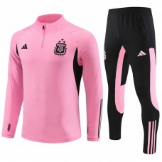24-25 Argentina Pink Training Technical Soccer Tracksuit