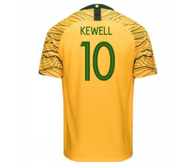 Australia National Team Nike 2018 Home Jersey (Kewell 10)