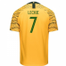 Australia National Team Nike 2018 Home Jersey (Leckie 7)