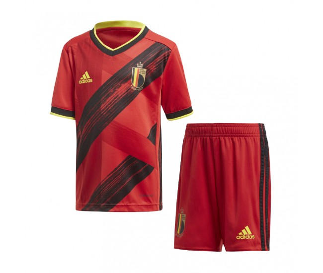 Belguim National Team Adidas 2019 2020 Home Kit - Kids