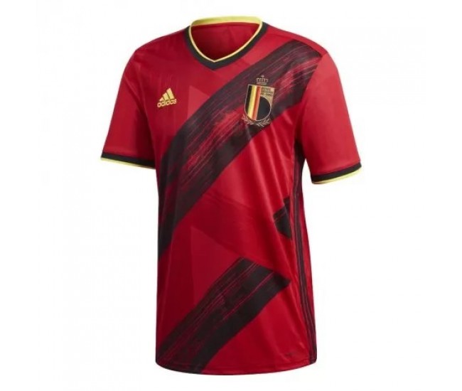 Belguim National Team Adidas 2020 2021 Home Football Shirt