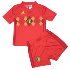 Belguim National Team Adidas 2018 Home Kit - Kids