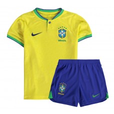 2022-23 Brazil Home Kids Kit