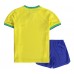 2022-23 Brazil Home Kids Kit