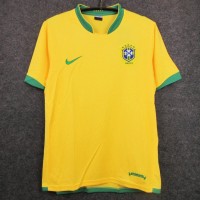 2006 Brazil Home Retro Jersey 