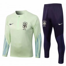 2022-23 Brazil National Team Lemon Training Technical Soccer Tracksuit