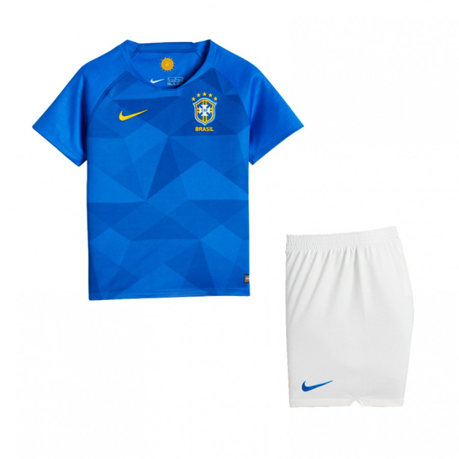 Brazil 2018 Away Kit - Kids