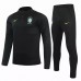 Brazil Technical Training Football Tracksuit Black 2021 2022