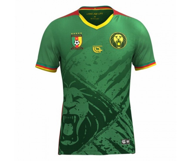 25-26 Cameroon Mens Home Soccer Jersey 