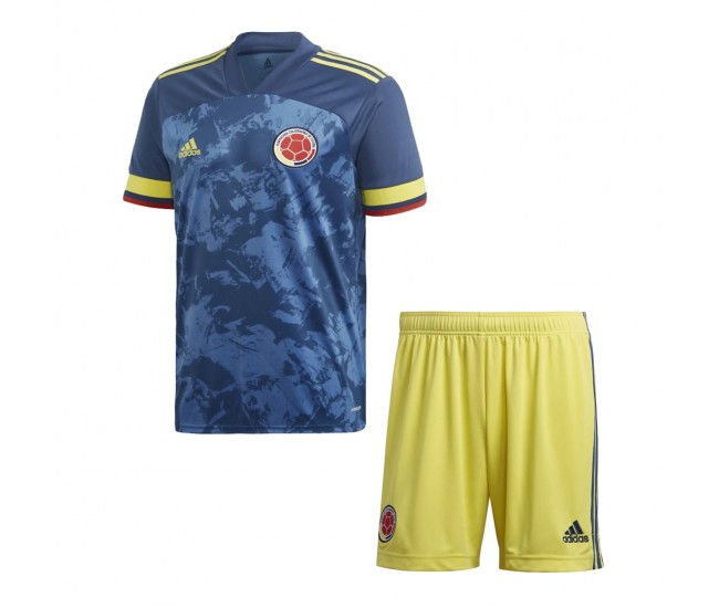 Colombia Away Kit 2020 2021-Kids