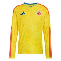 26 Colombia Mens Long Sleeves Home Jersey