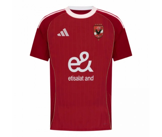 25-26 Al Ahly Men's Home Soccer Jersey