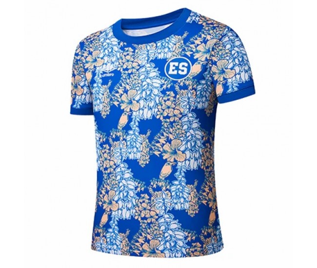 25-26 El Salvador Mens Pre Match Soccer Jersey 