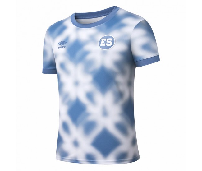 25-26 El Salvador Adult Pre Match Soccer Jersey 