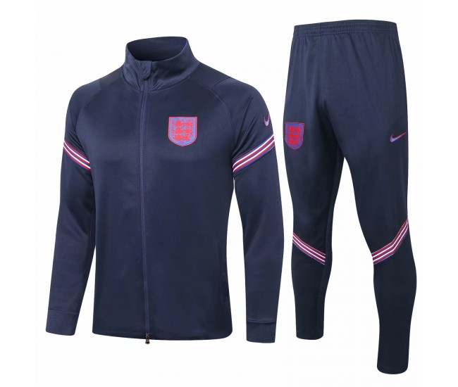 England Navy Training Presentation Soccer Tracksuit 2020