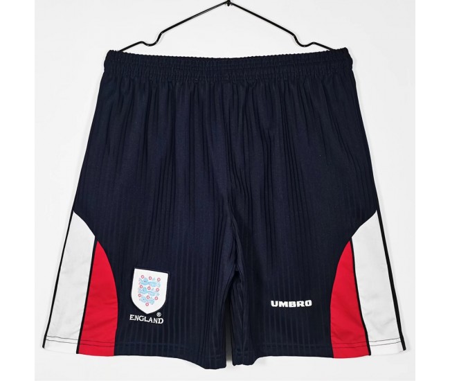 1998 England Home Retro Shorts 