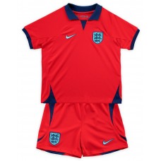 2022-23 England Away Kids Kit