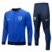 2022-23 England Blue Training Presentation Soccer Tracksuit