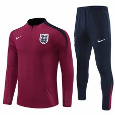 23-24 England Mens Red Training Technical Tracksuit 23-24 England Mens Red Training Technical Tracksuit