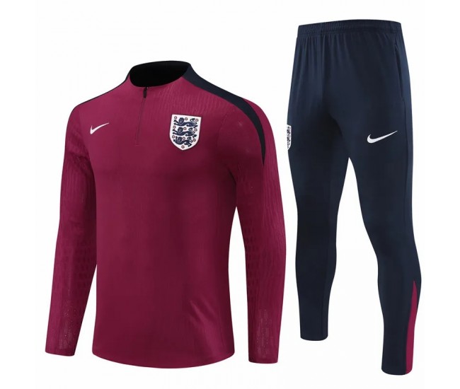 23-24 England Mens Red Training Technical Tracksuit