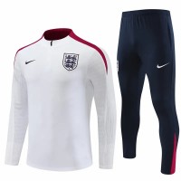 24-25 England Mens White Training Technical Tracksuit