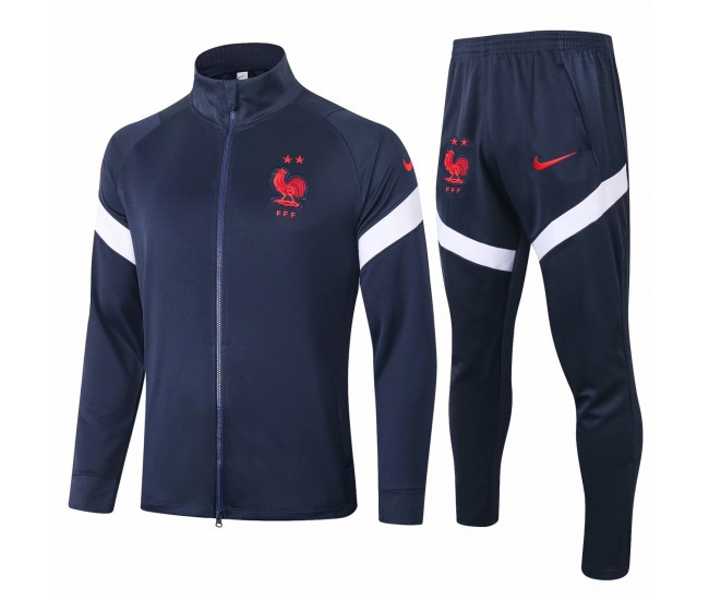 France Navy Training Presentation Soccer Tracksuit 2020