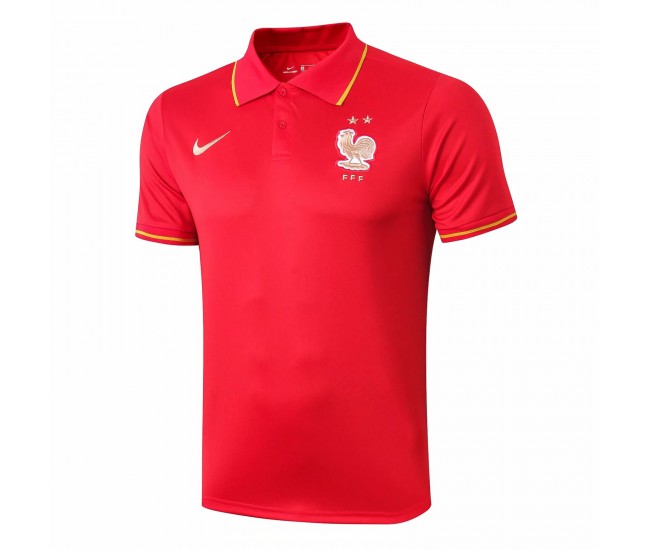 France Polo Shirt 2019 2020 Red