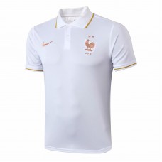 France White Polo Shirt 2019 2020