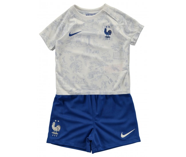 2022-23 France Away Kids Kit