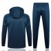 24-25 France Hooded Training Soccer Tracksuit