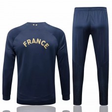 2022-23 France Navy Training Presentation Soccer Tracksuit