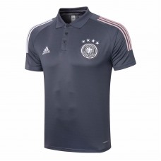 Germany Gray 2020 Training Polo Shirt