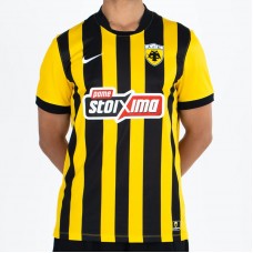 25-26 AEK Athens Mens Home Soccer Jersey 