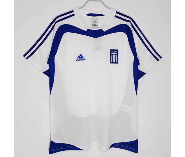2004 Greece Away Retro Jersey 