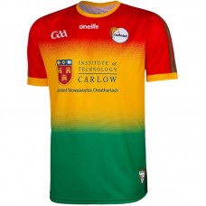 2020 Carlow GAA 2 Stripe Home Jersey