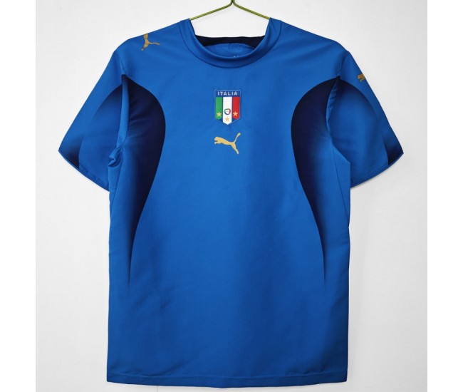 2006 Italy Home Retro Jersey 