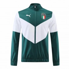2022 Italy Green Pre-match Soccer Jacket