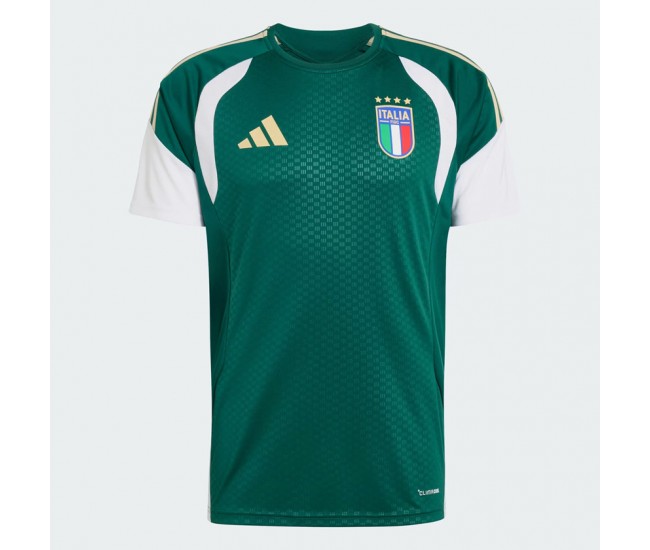 2026 Italy Mens Tiro Training Green Jersey