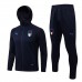 2021-22 Italy National Team Hooded Presentation Soccer Tracksuit