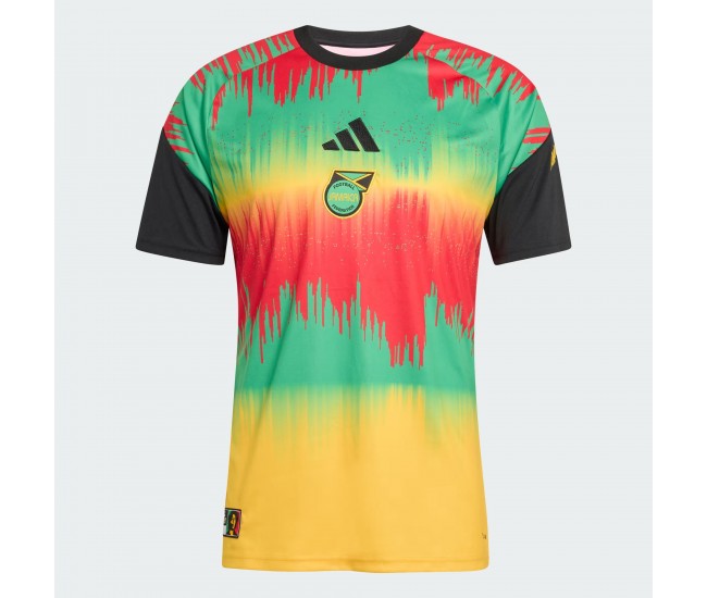 2026 Jamaica x Bob Marley Mens Home Pre Match Jersey
