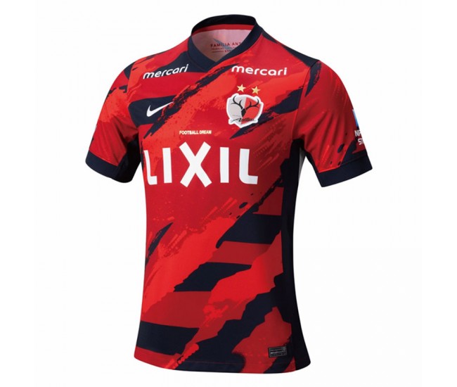 2025 Kashima Antlers Mens Home Soccer Jersey
