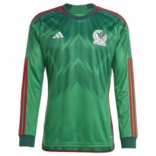2022-23 Mexico Home Long Sleeve Jersey 